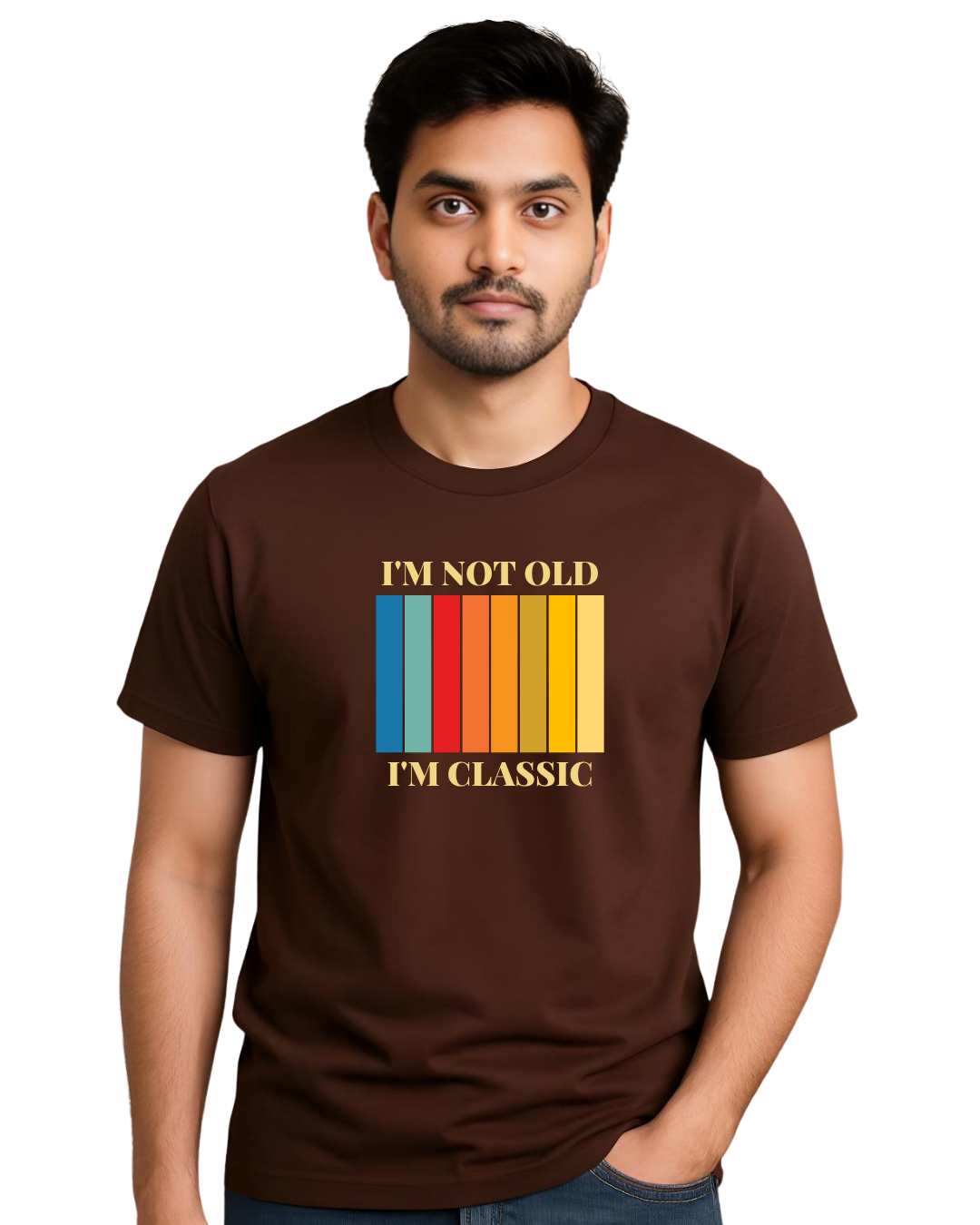 Brown Male Not old classic I'm not old, I'm Classic - Image 5