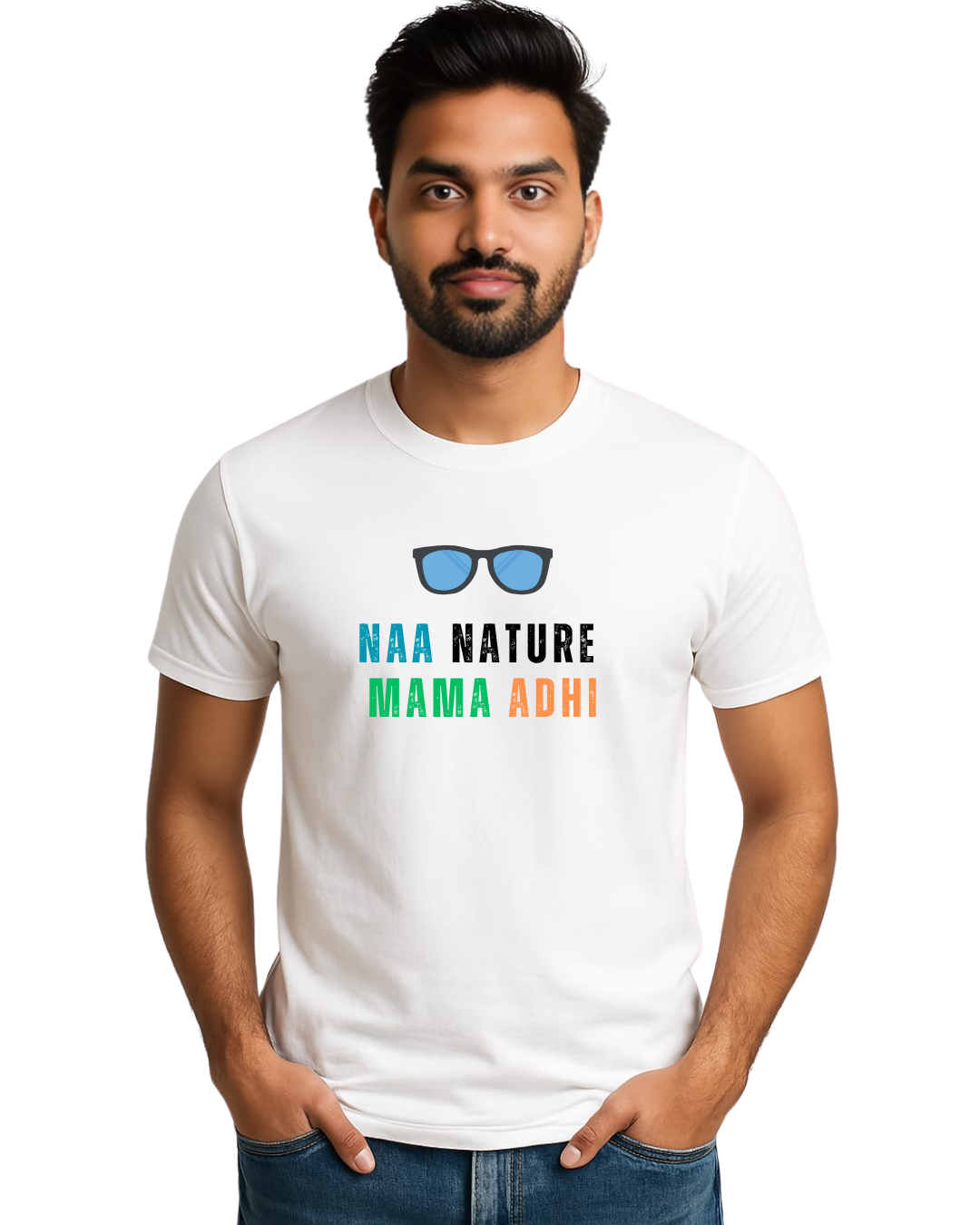 Naa nature mama adi -white Naa Nature Mama adhi - Image 1