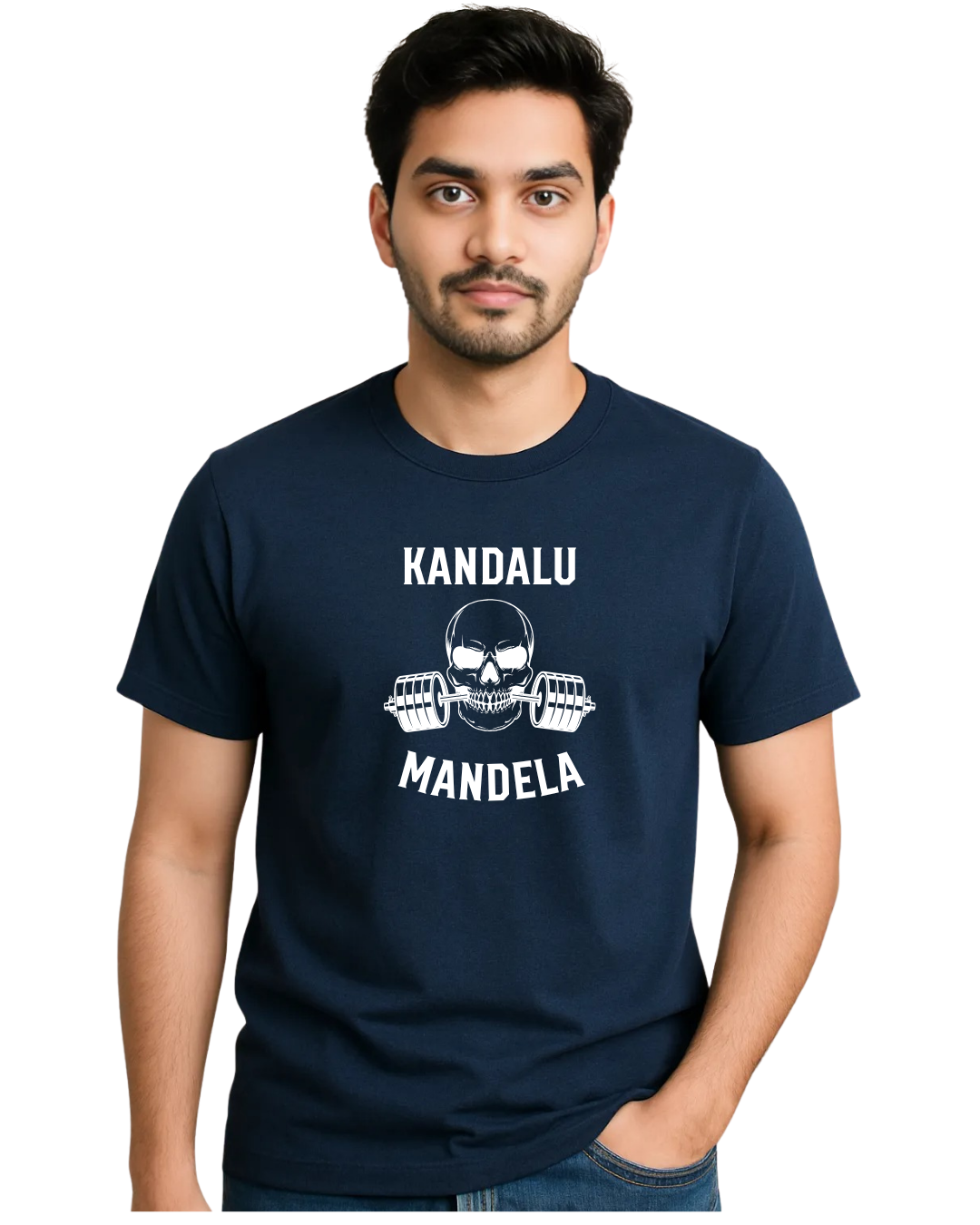 Navy Blue Kandalu Mandela Kandalu Mandelu - Image 5