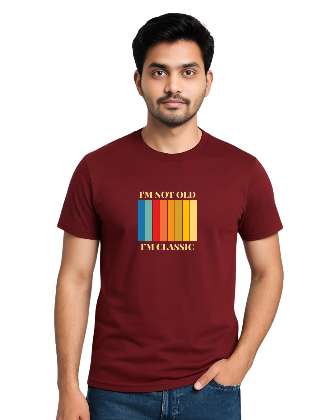 Not old classic Maroon I'm not old, I'm Classic - Image 3