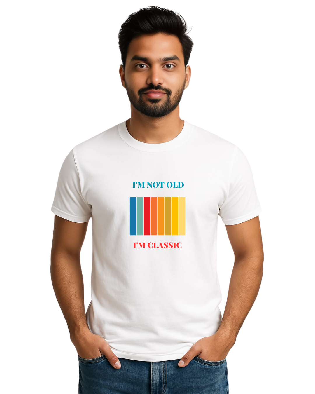 Not old classic men white (1) I'm not old, I'm Classic - Image 4