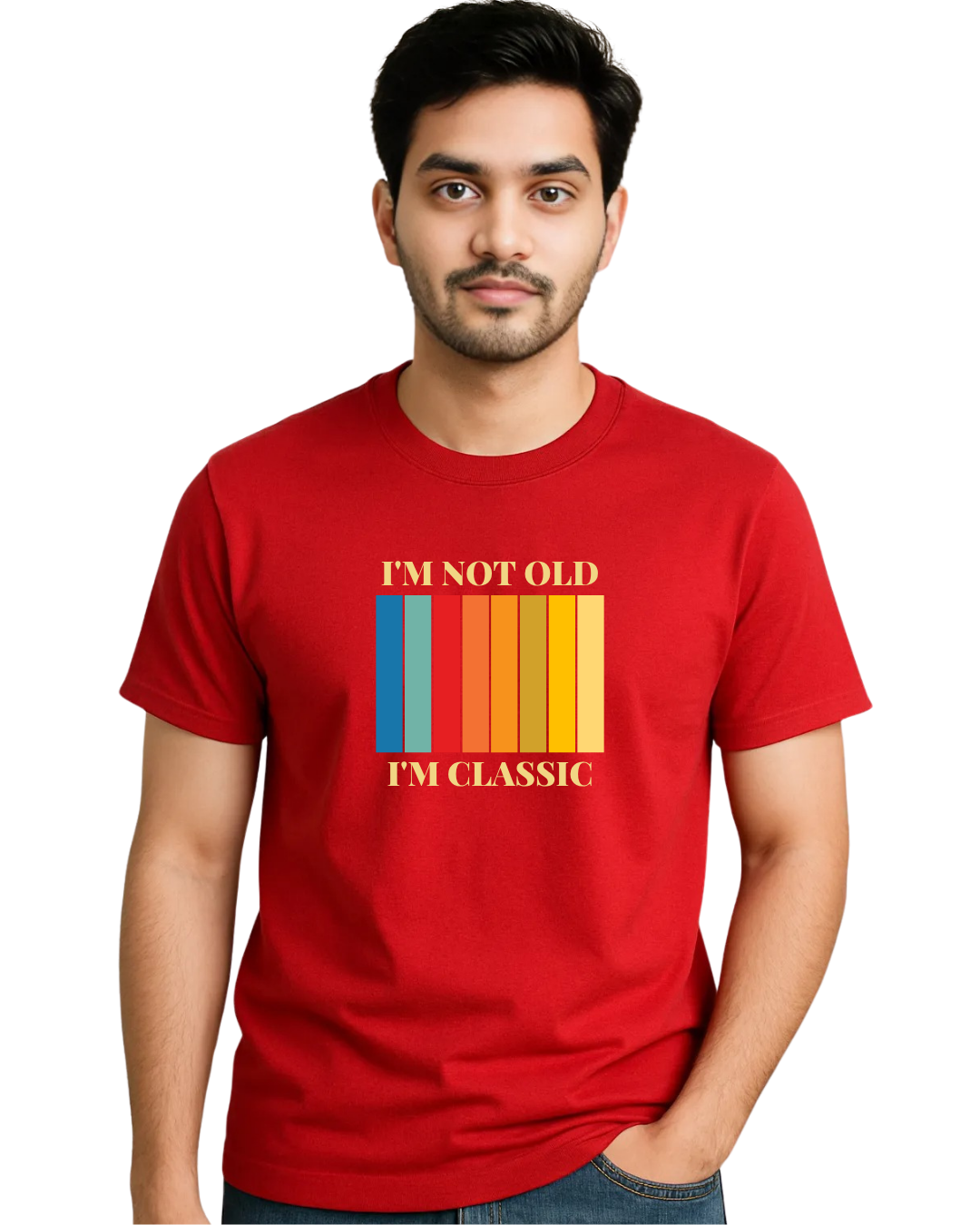Red men not old classic I'm not old, I'm Classic - Image 8